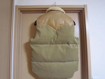 rocky mountain down vest with collar