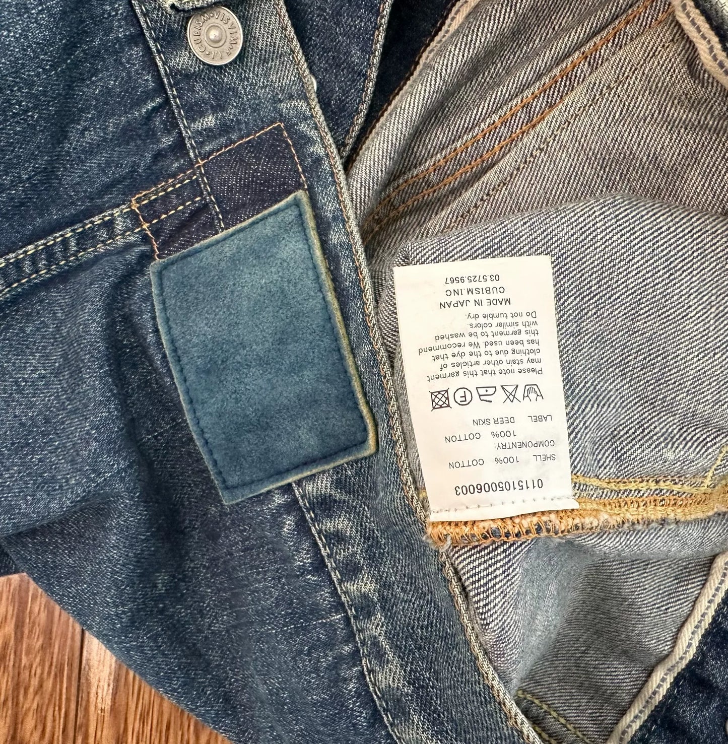 visvim ss 103 denim jacket
