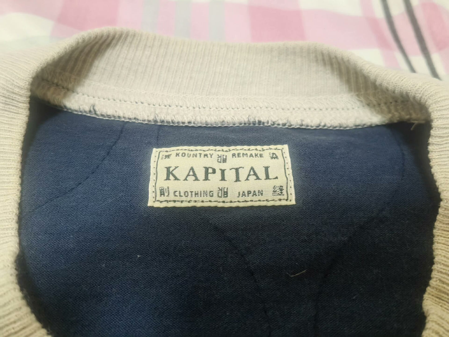 kapital bandana big sweatshirt in black