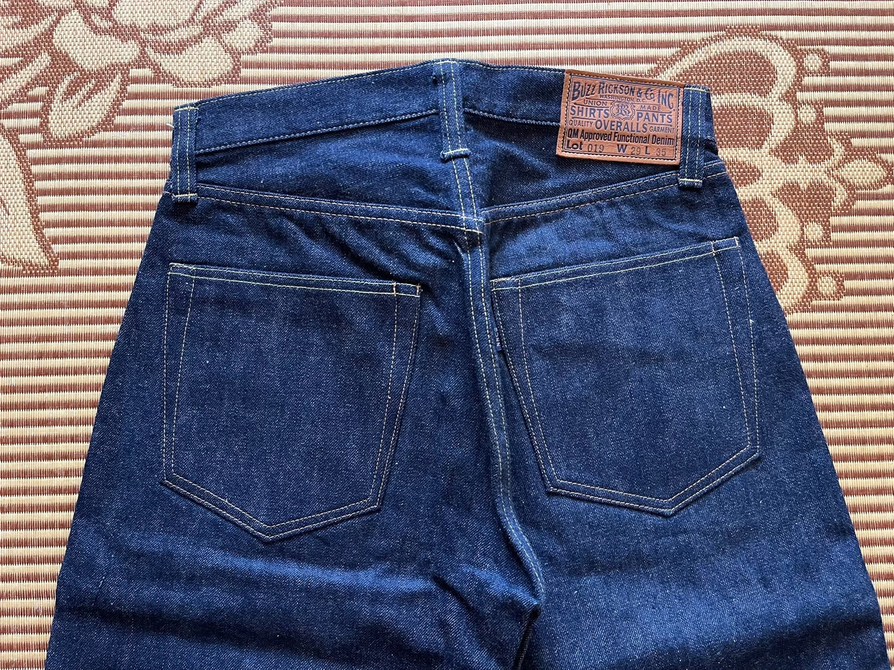 Buzz Rickson M43019 Denim Pants