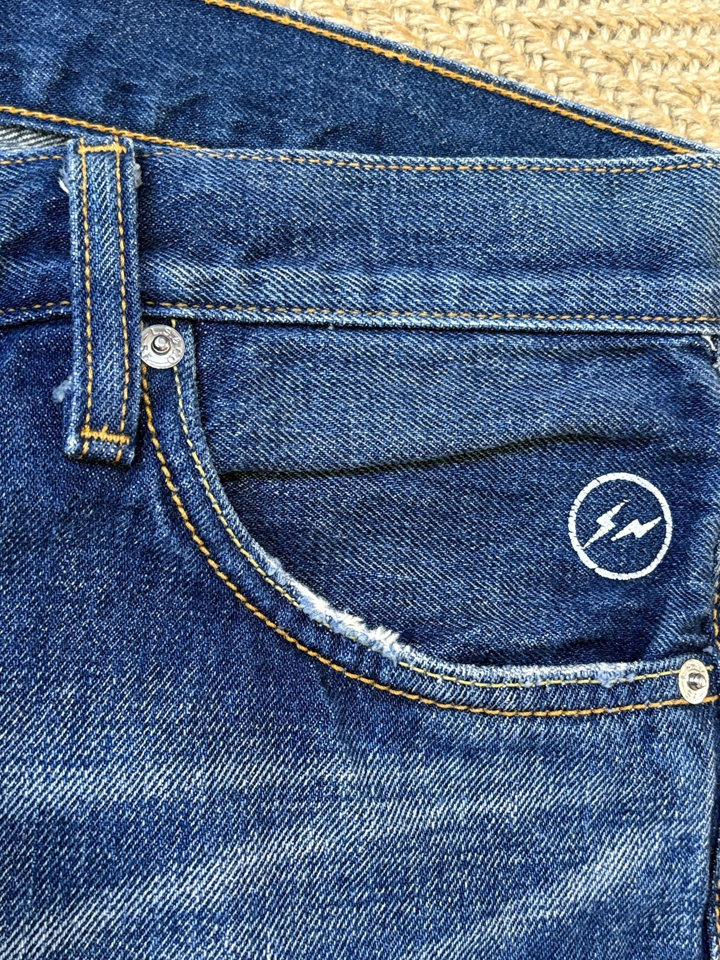 Levi's Fenom Lightning Heavy Washed Jeans