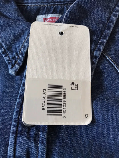 Levi's Washed Denim Shirt XS