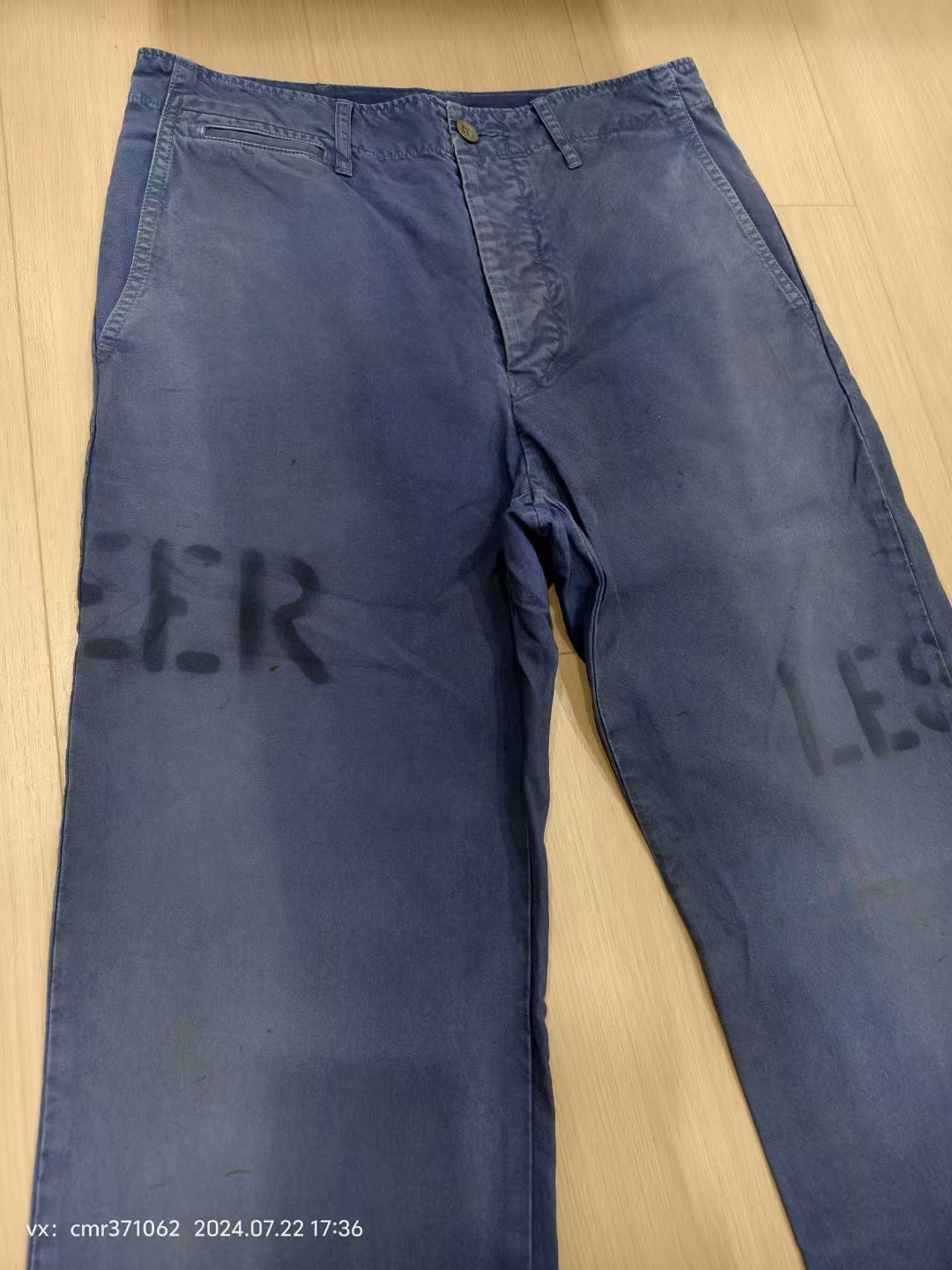 VISVIM 21AW CHINO PANTS HW DMGD