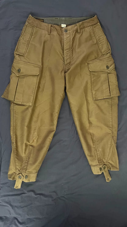 Freewheelers Khaki Field Military Pants