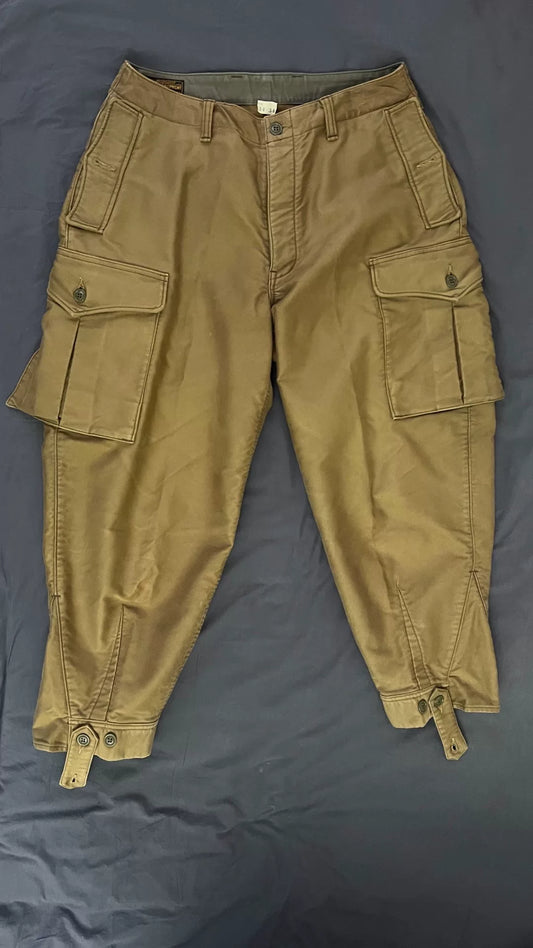 Freewheelers Khaki Field Military Pants