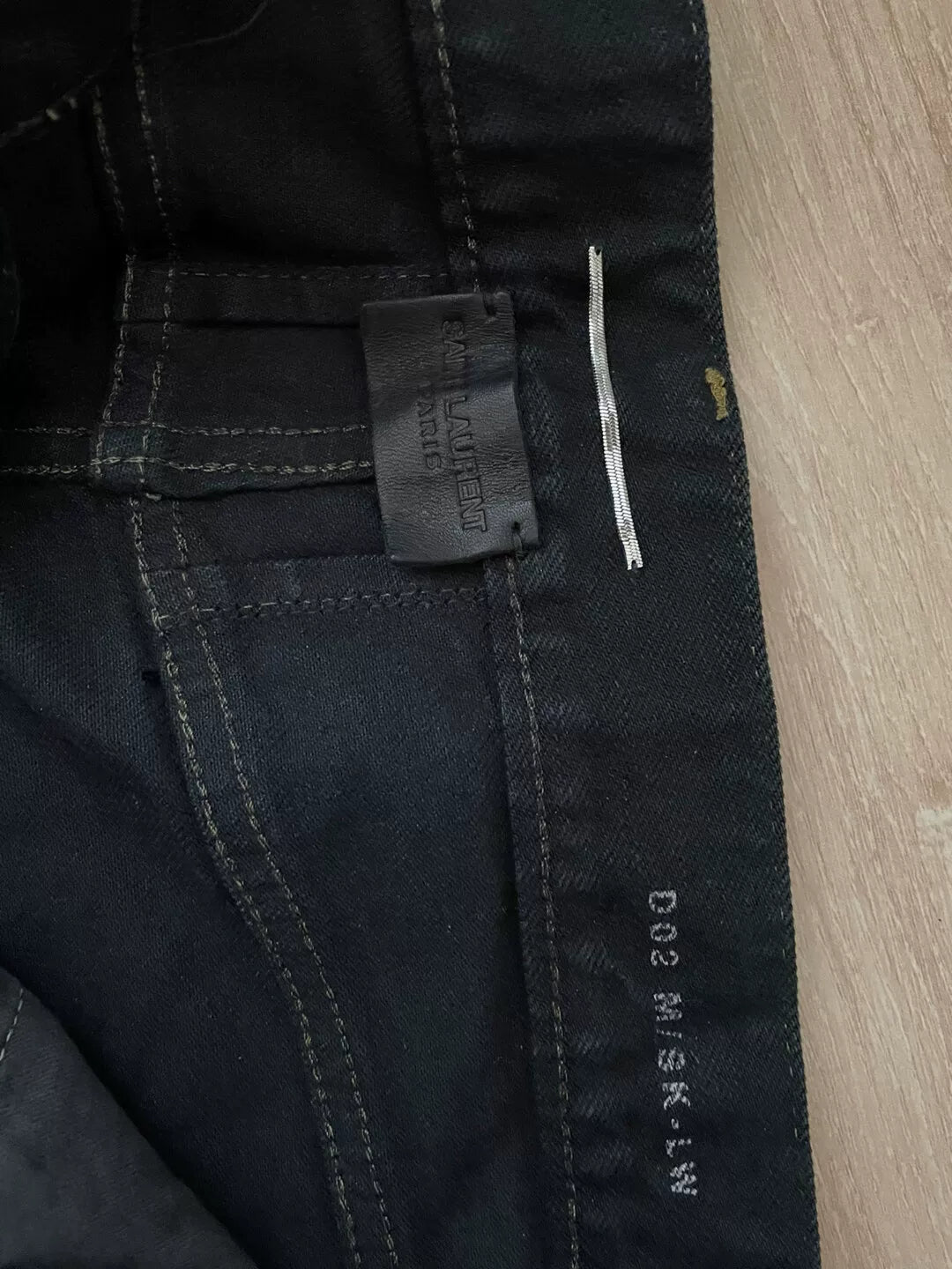 Saint Laurent Distressed Denim Jeans