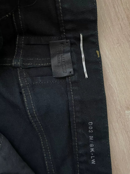 Saint Laurent Distressed Denim Jeans