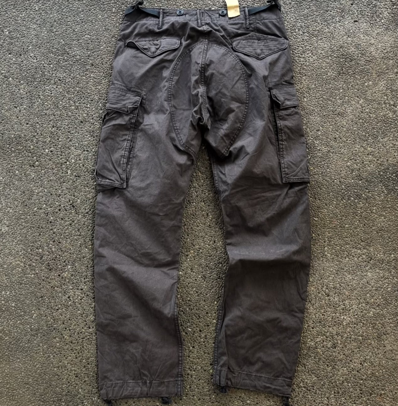 Vintage Double RL Military Cargo Trousers