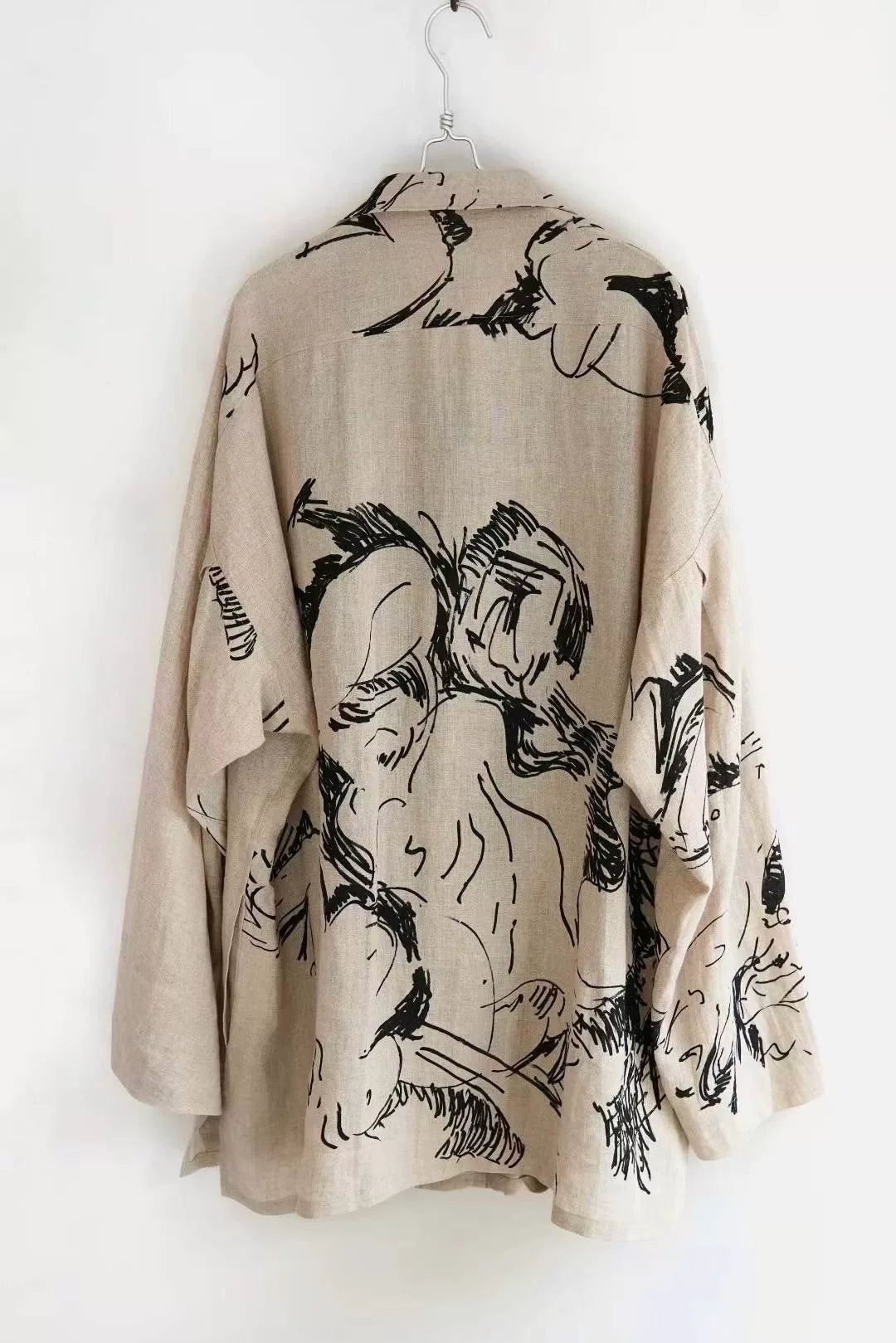 Yohji Yamamoto S/S 2018 Graffiti Shirt Jacket