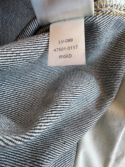 levi's lvc 1947 501xx raw denim jeans