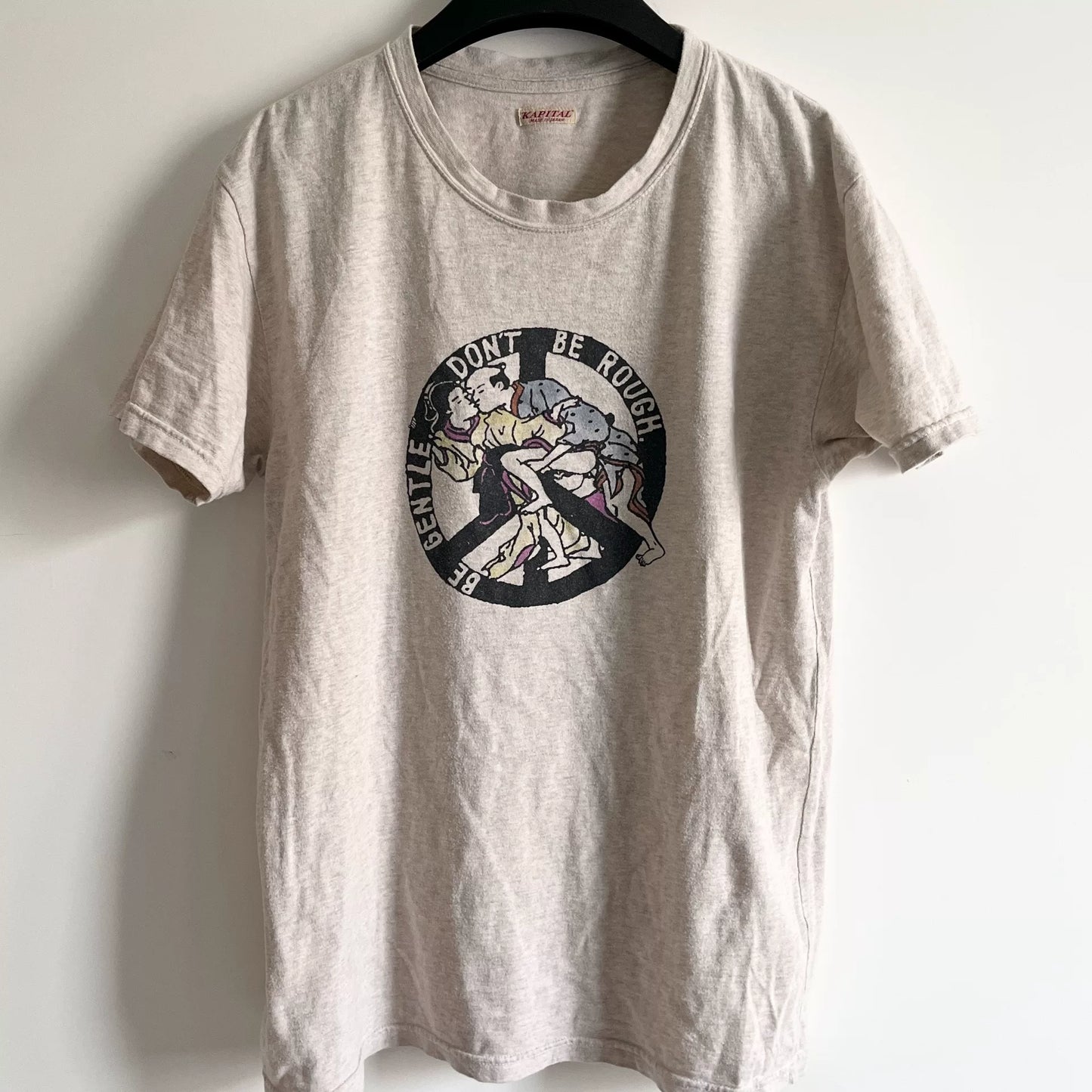 Kapital T-Shirt with Anti-War Theme