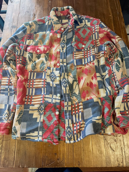 RRL Patchwork Shirt