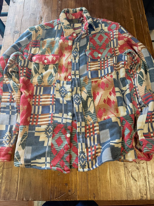 RRL Patchwork Shirt