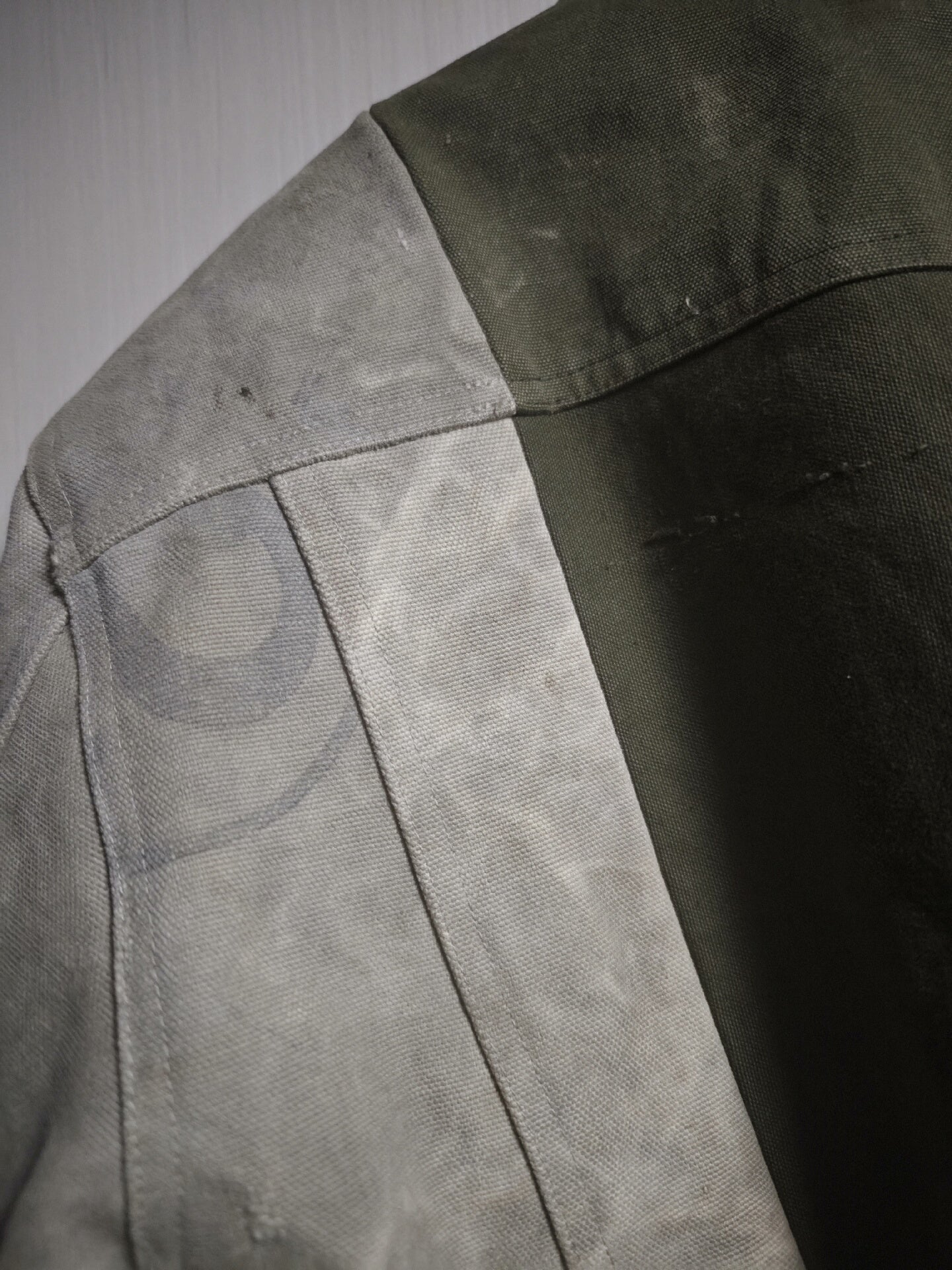 laidback vintage military jacket remake