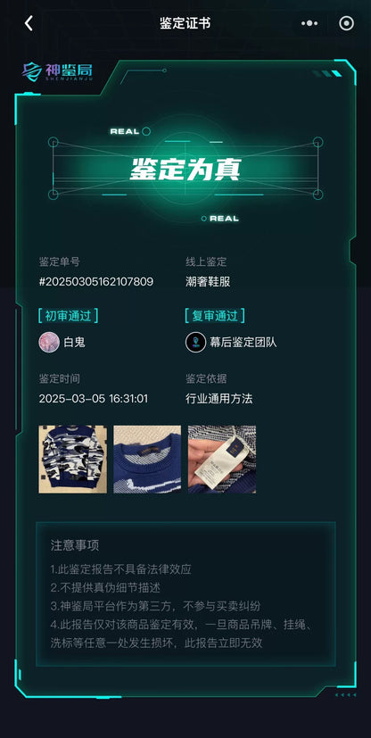 Louis Vuitton Knit Sweater with Ombre Pattern