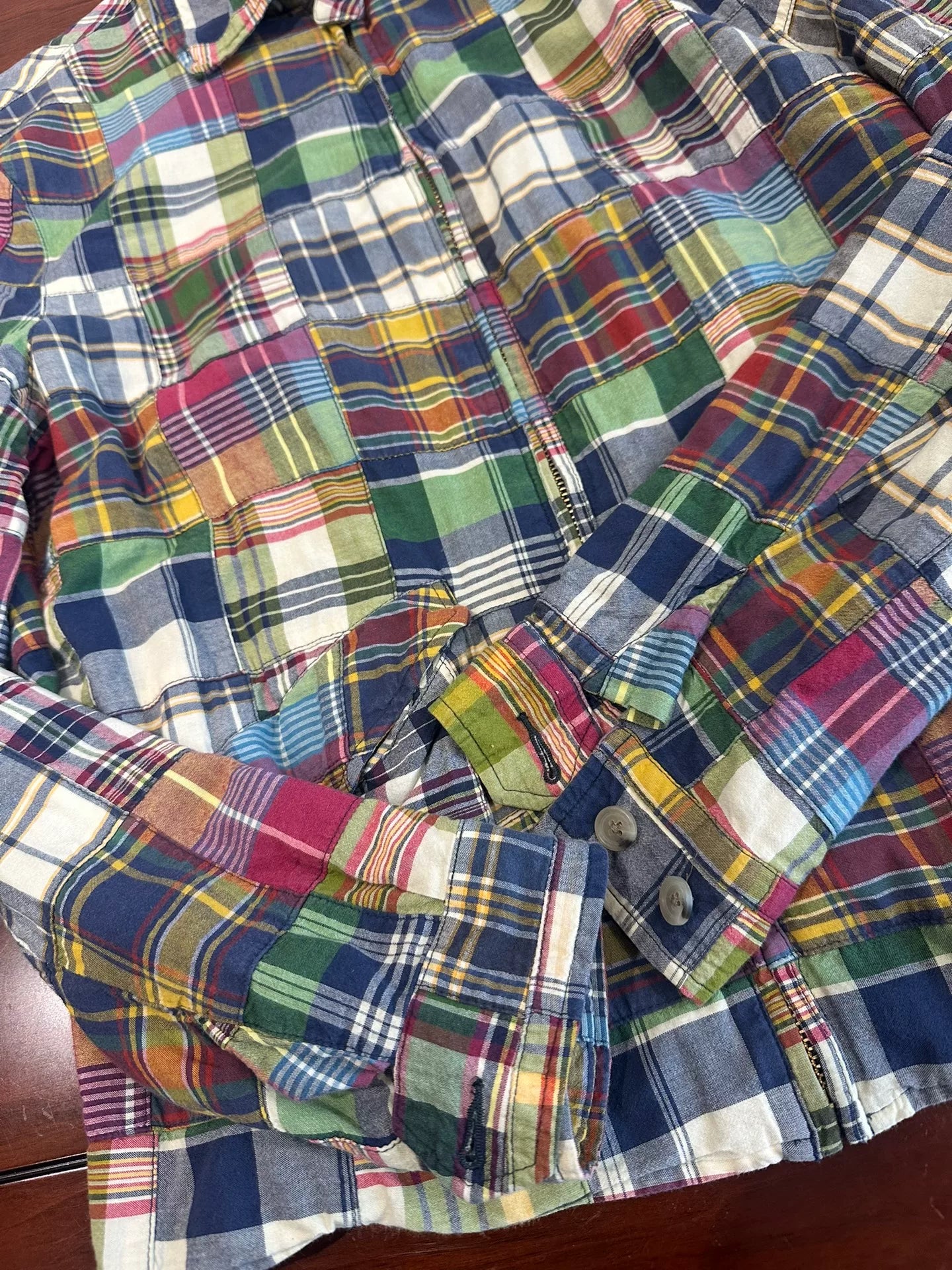 Ralph Lauren Patchwork Vintage Harrington Jacket