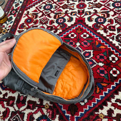 porter tanker daypack backpack in gray