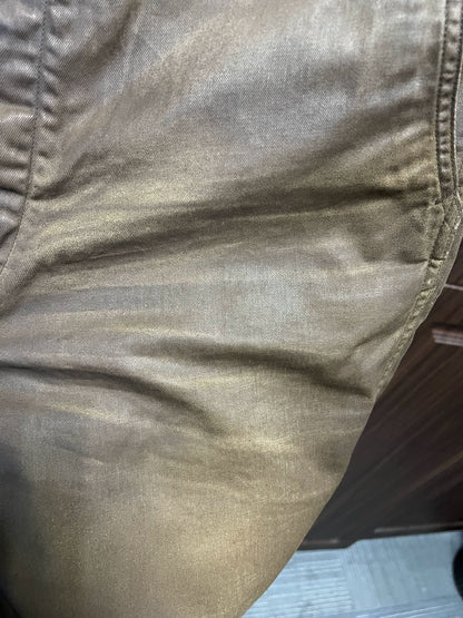 RRL Oil Wax Military Long Pants Denim Jeans