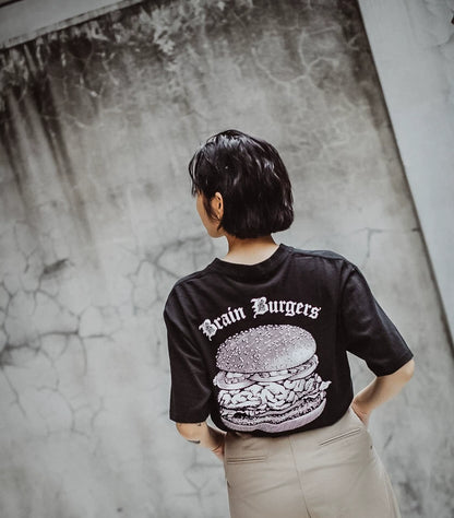 Undercover Brain Hamburger Tee Black