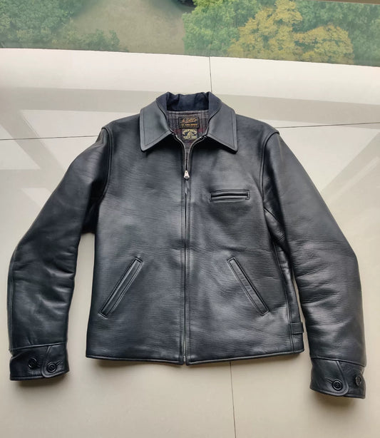 1930s style leather jacket by At Last & Co