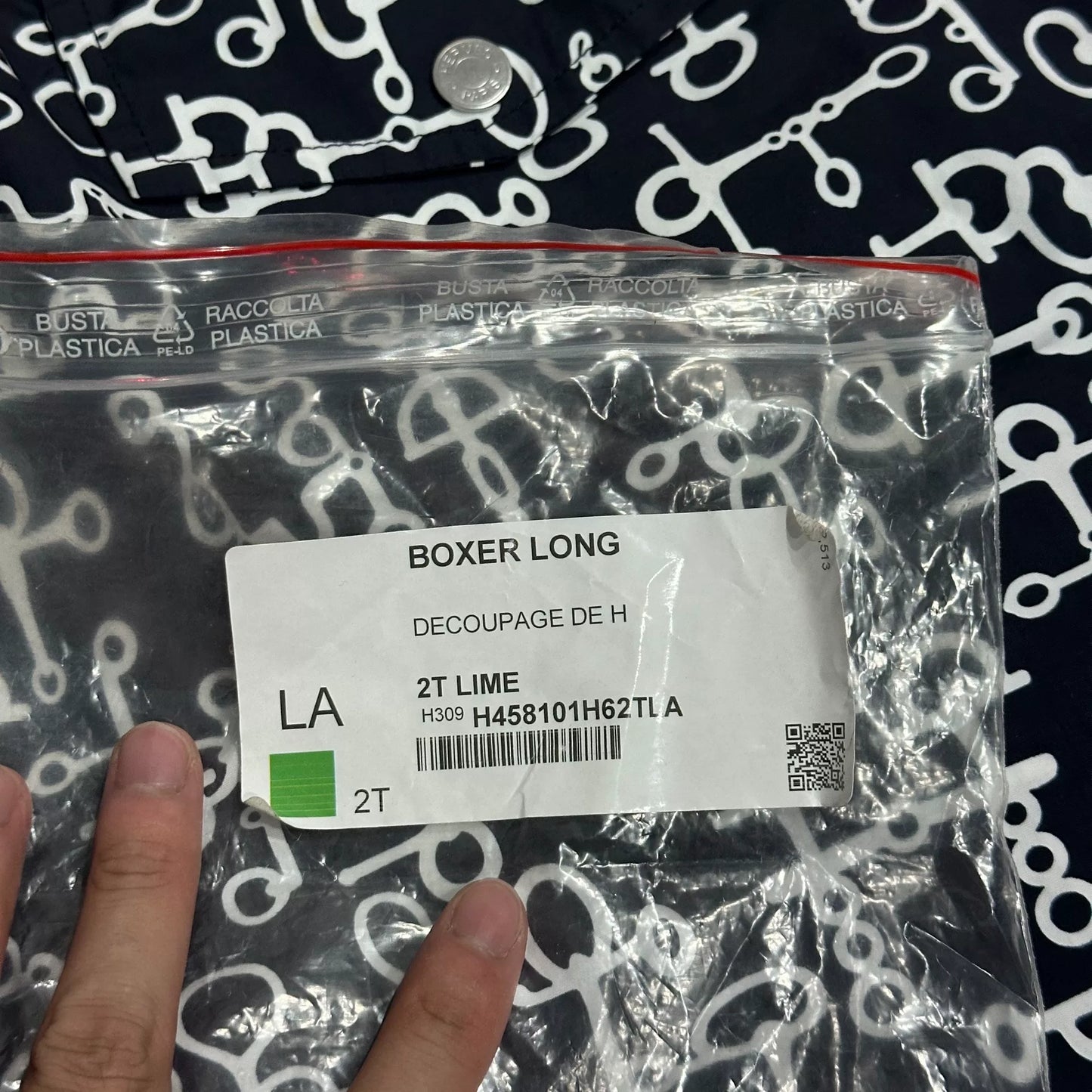 Hermes Beach Sport Shorts in Indigo