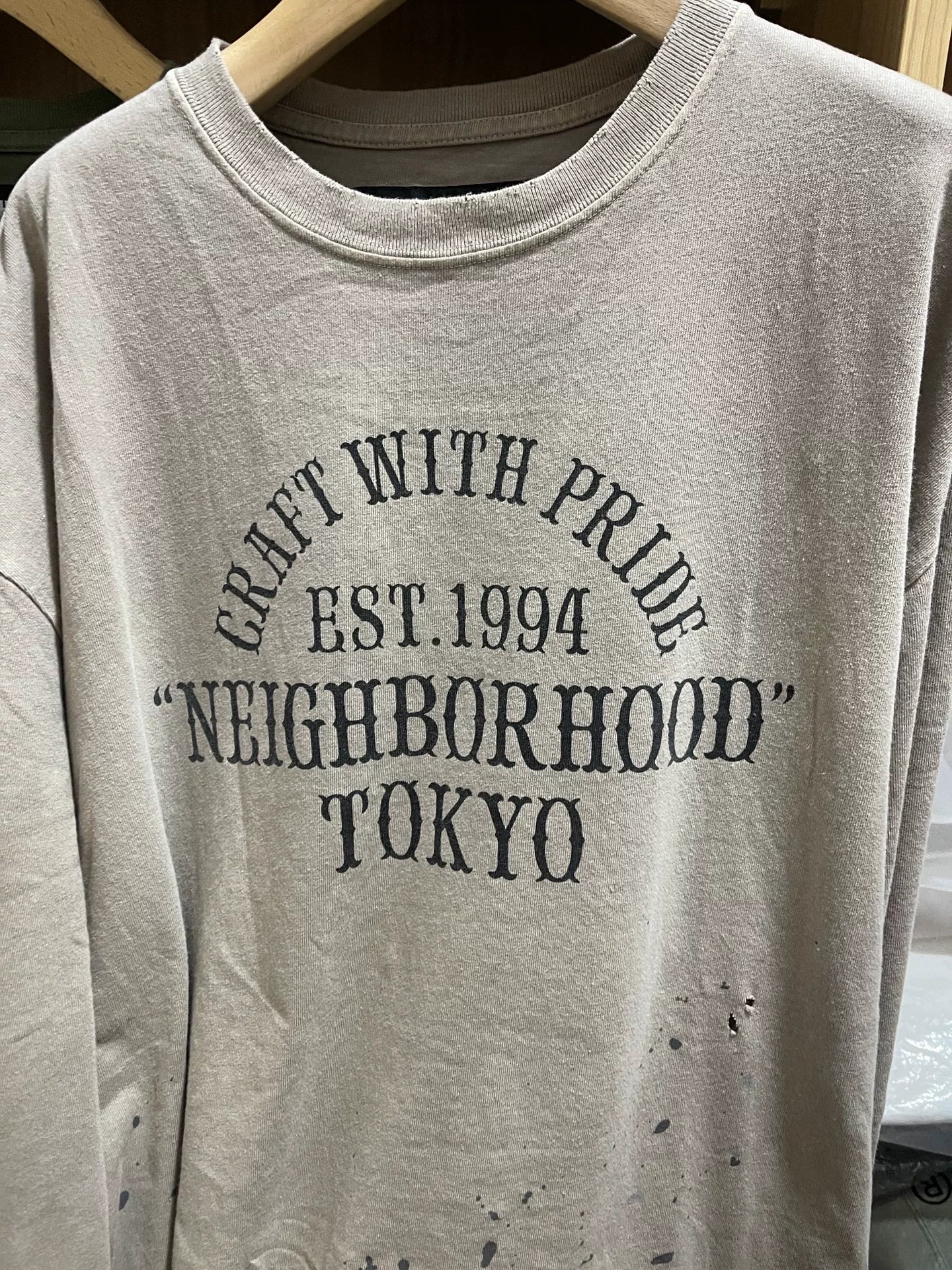 NEIGHBORHOOD Damage Crewneck T-Shirt