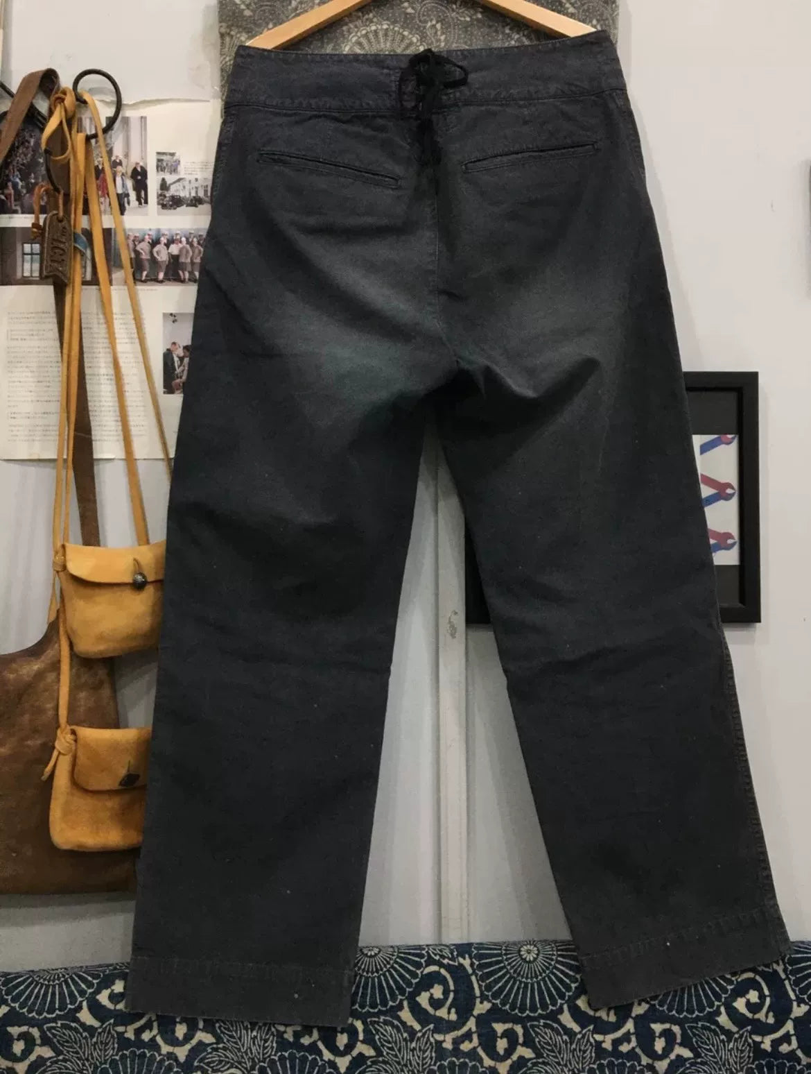 visvim 22ss holman pants in black