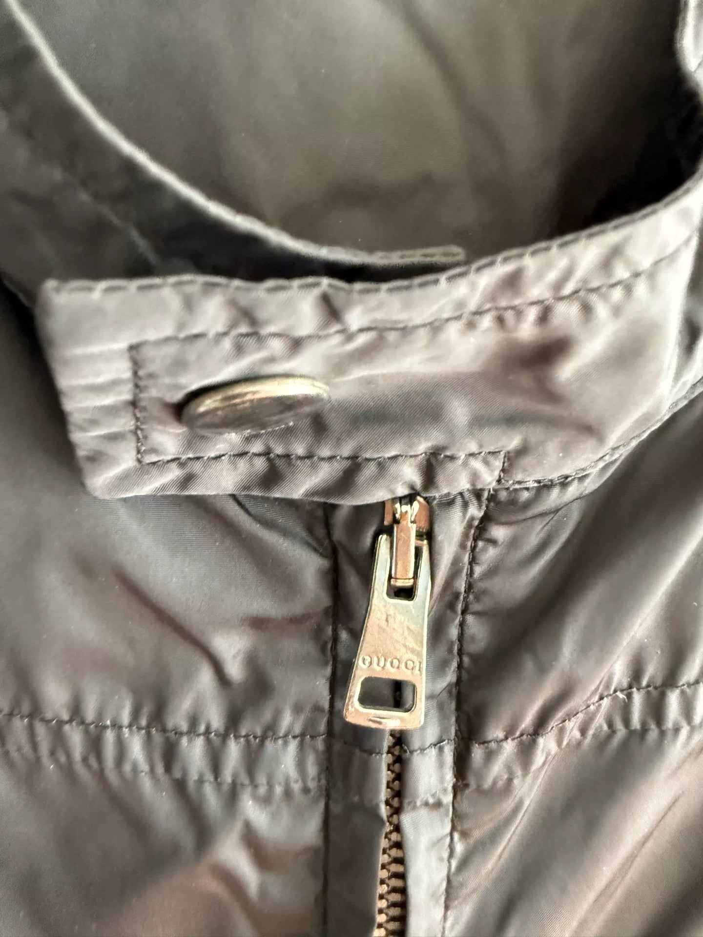 Portable Nylon Motorcycle Jacket by Gucci