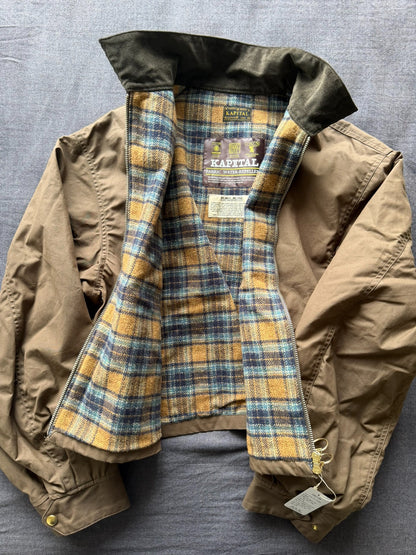 Kapital Waxed Double-Sided Short Jacket