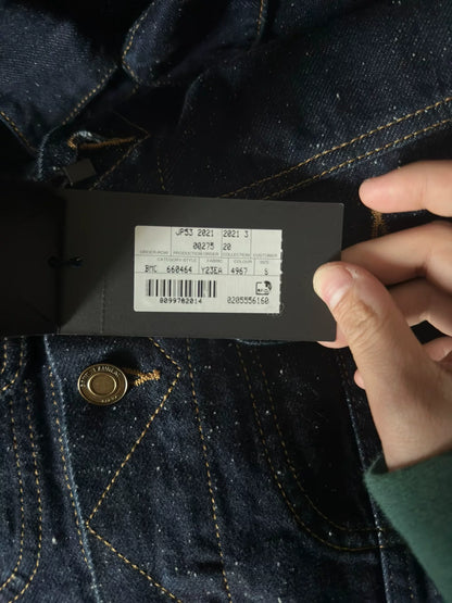 Saint Laurent Dark Blue Denim Jacket
