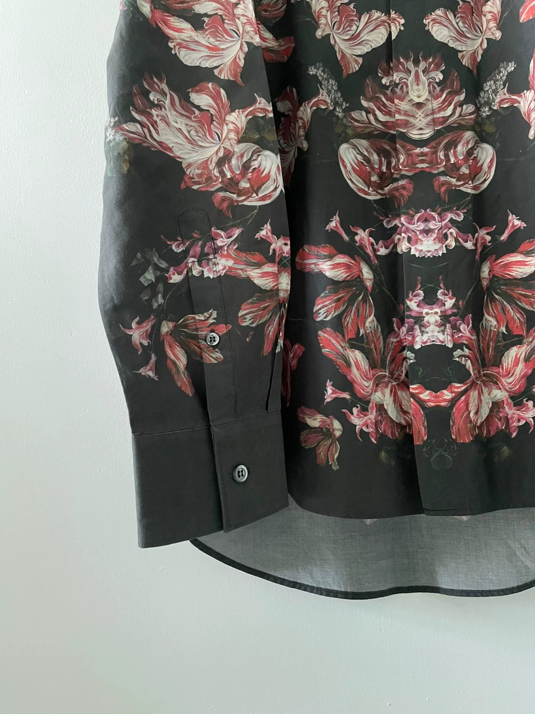 Alexander McQueen Floral Shirt F/W12 Collection