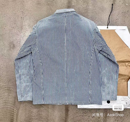 Visvim Coverall Hickory Dry Striped Jacket