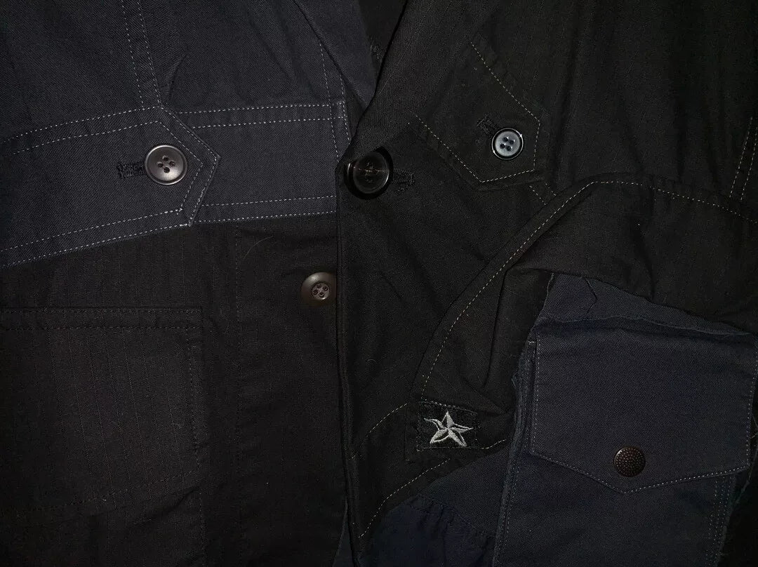 Undercover 05ss Deconstructed Spliced Jacket