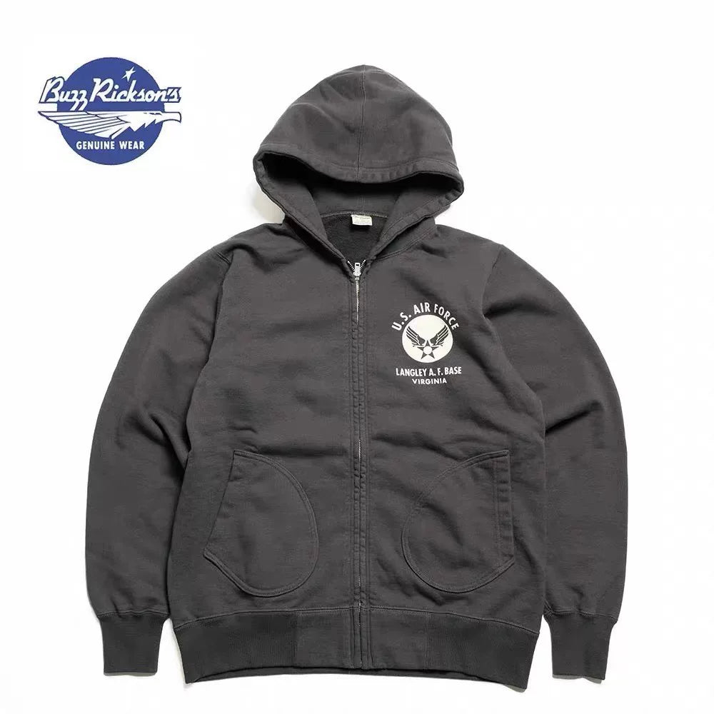 Buzz Rickson's Military Hooded Fleece Jacket