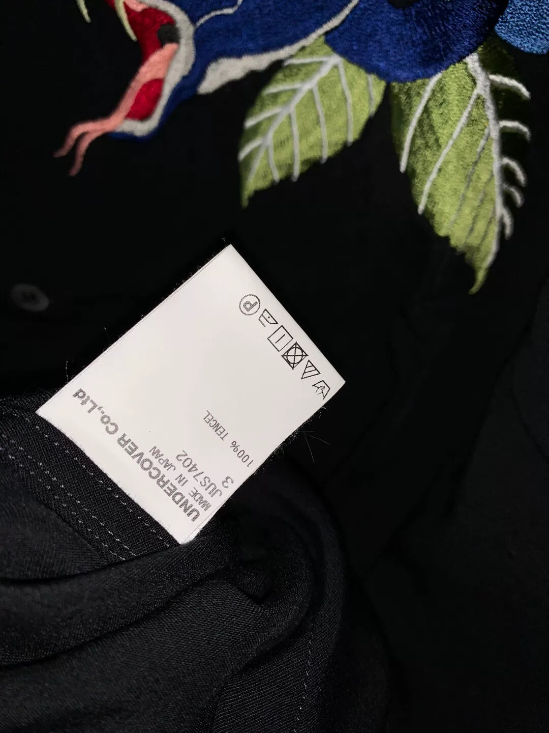 Undercover Rose Snake Embroidery Shirt