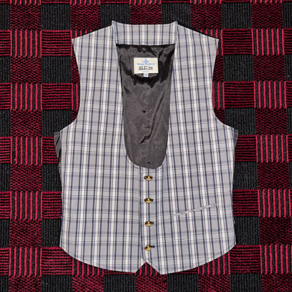 vivienne westwood plaid vest for men