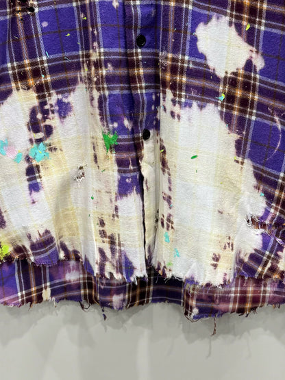 Sssaint Louis Tie-Dye Distressed Shirt M