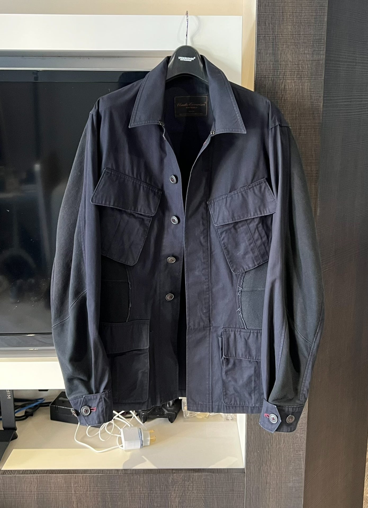 UNDERCOVER 05SS Deconstructed Skull M65 Jacket