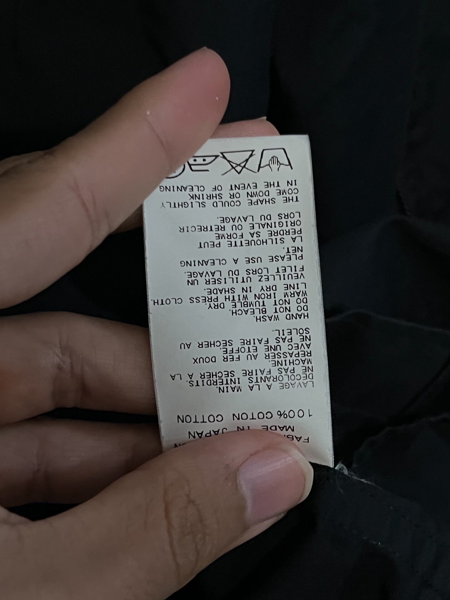 Yohji Yamamoto Zip Shirt Size 3