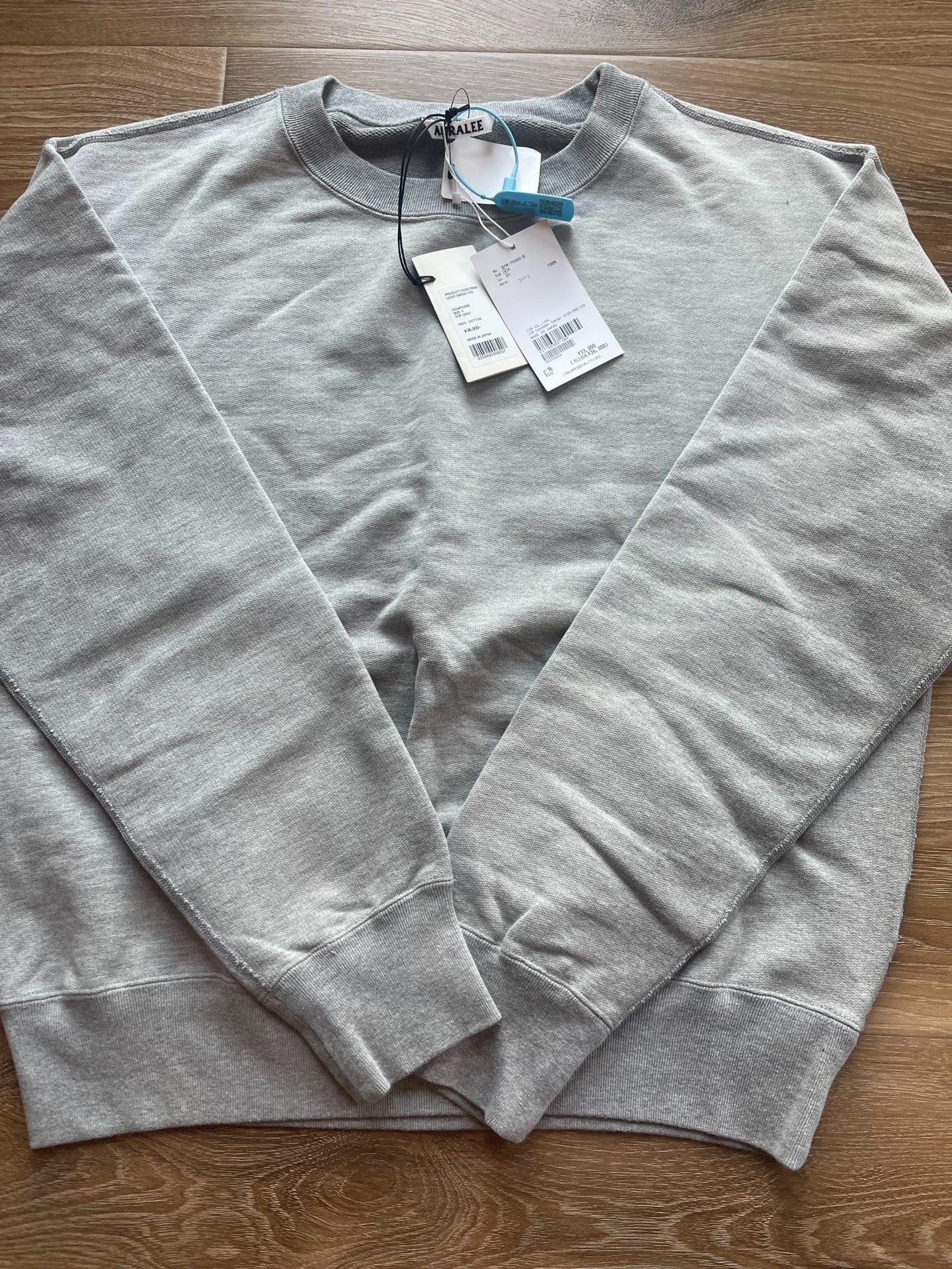 AURALEE Pima Light Sweatshirt