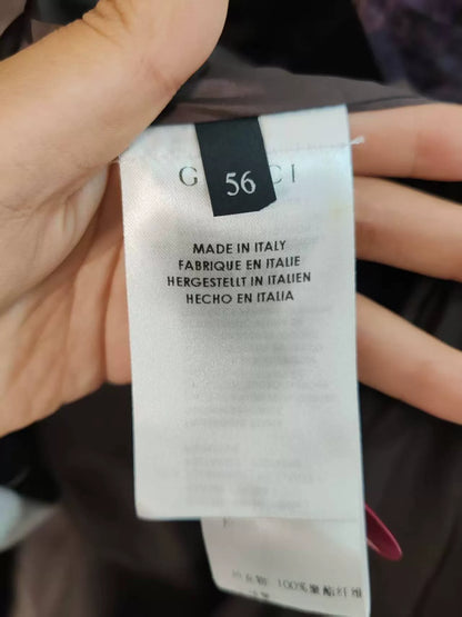 Authentic Gucci Nylon Zip Jacket