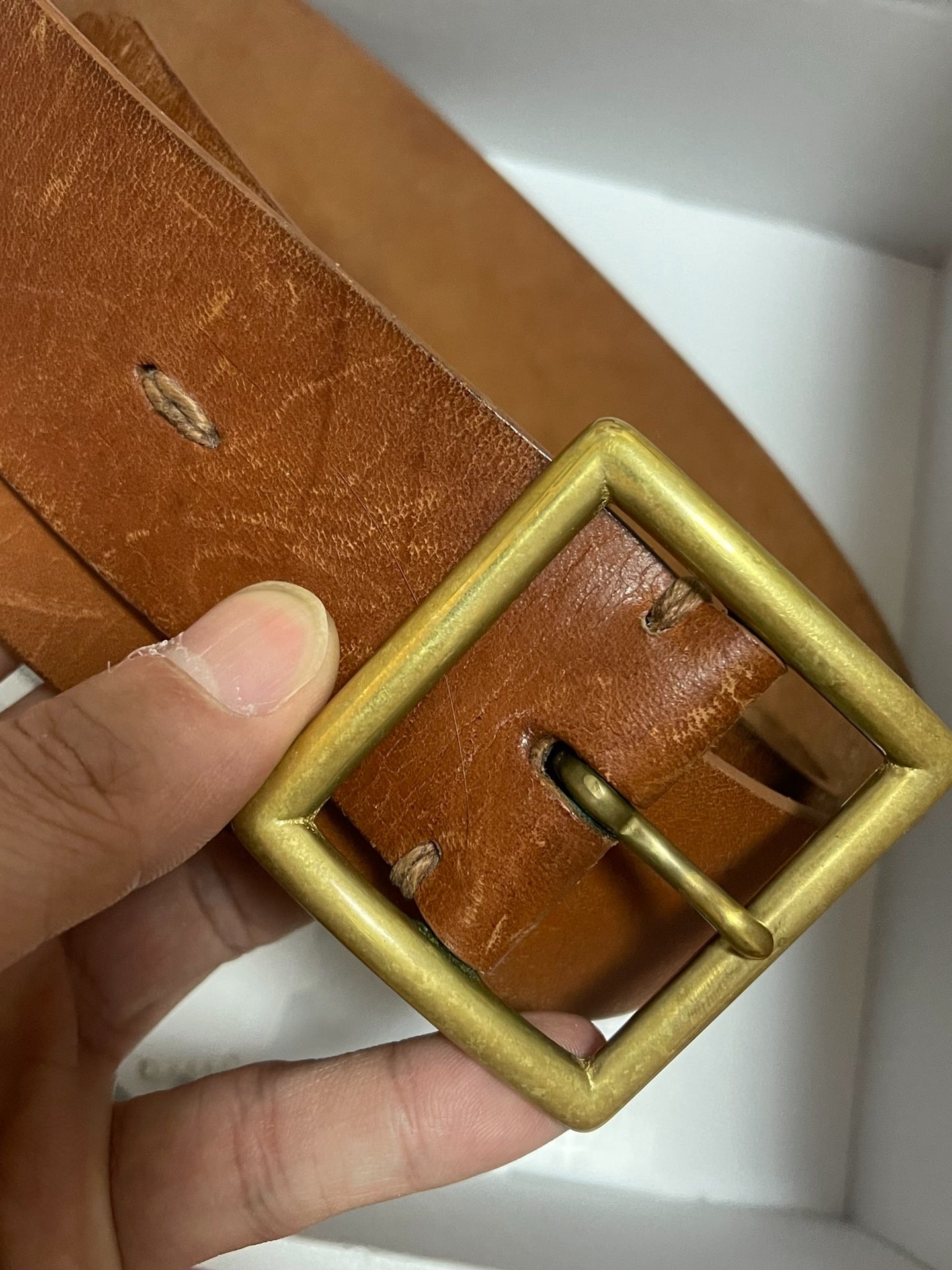 VISVIM 24AW Plain Belt 45mm