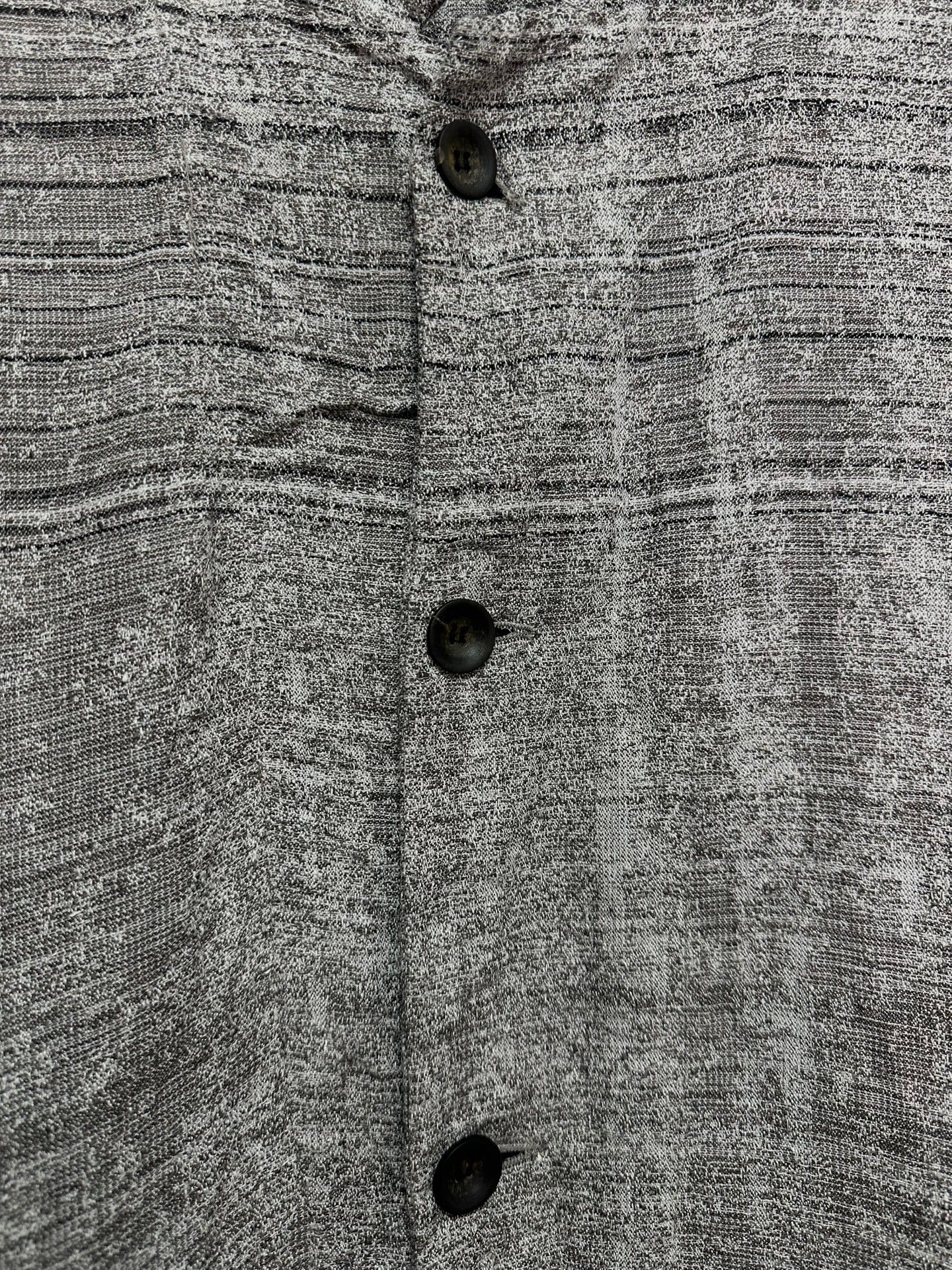 vintage linen blend long coat