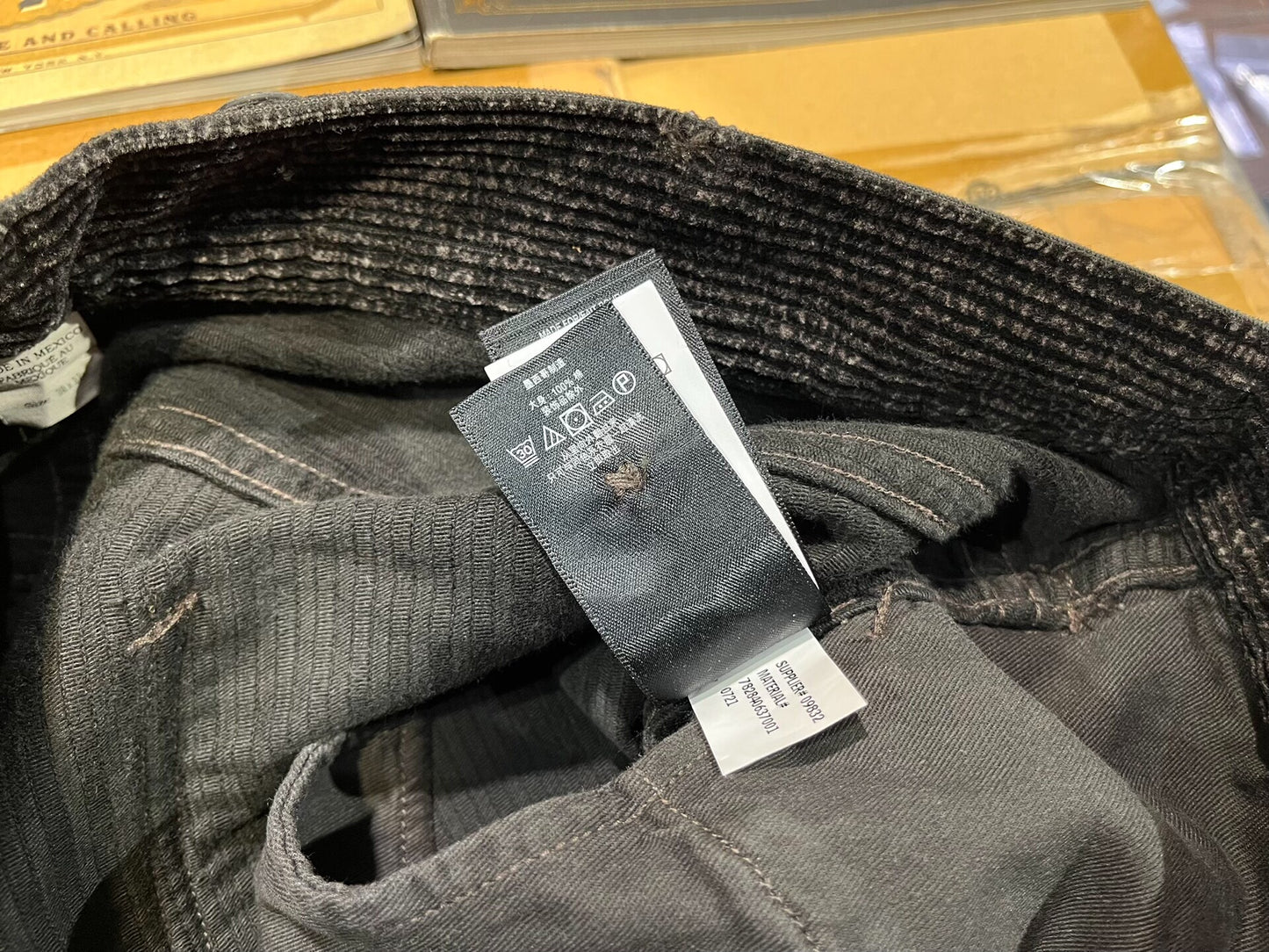 RRL Corduroy Patch Casual Pants