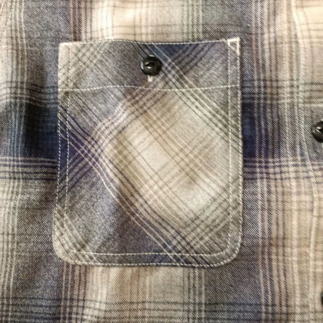 neighborhood 092BENH-SHM02 Wool Plaid Shirt