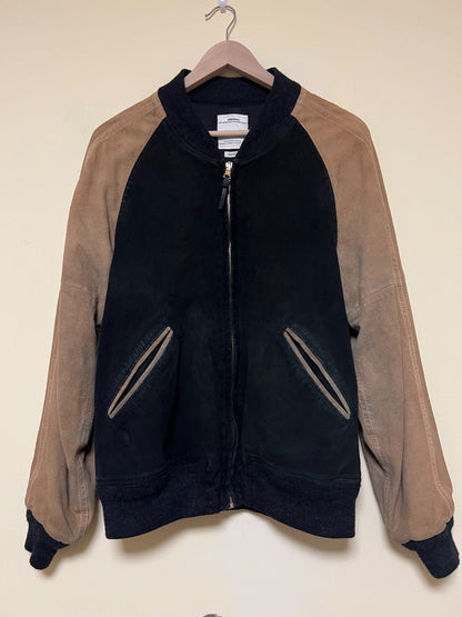 Visvim 18ss Goat Leather Varsity Jacket