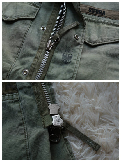 WTAPS M65 Green Military Jacket