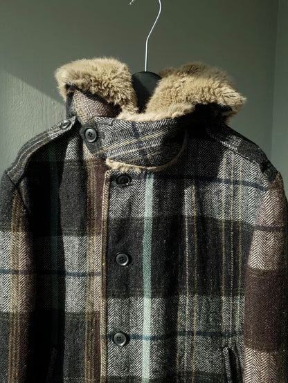 Yohji Yamamoto Plaid N2B Jacket
