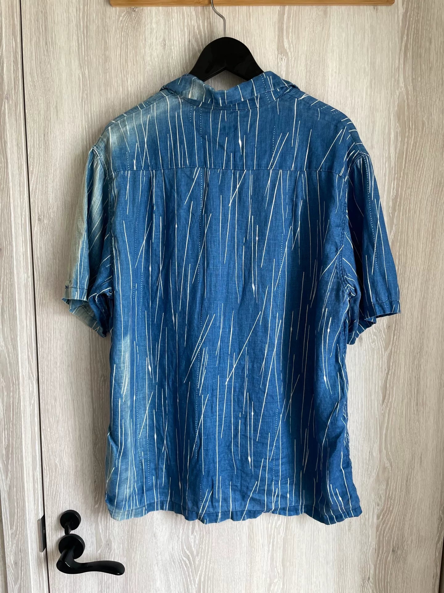 Kapital Indigo Stripe Shirt Size 3