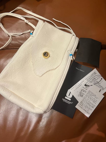 Undercover White Deer Leather Bag